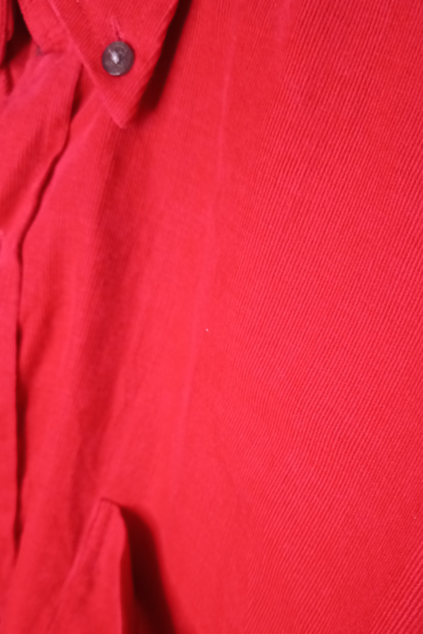 Red Corduroy Shirt